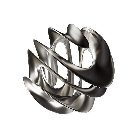 Decorative circular shape graphic