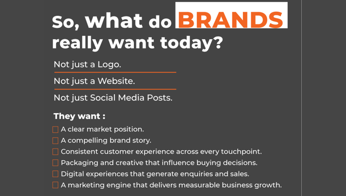 So, what do brands really want today?